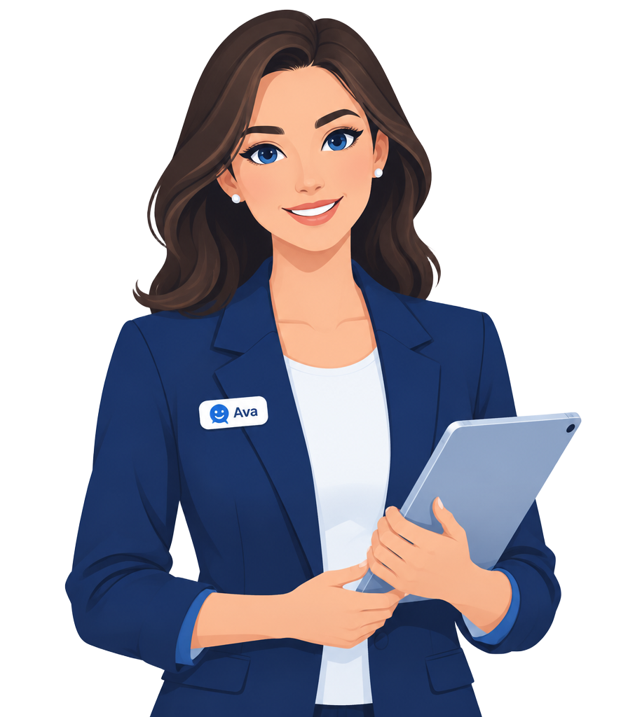 Illustration of Ava, the AI Office Agent assistant